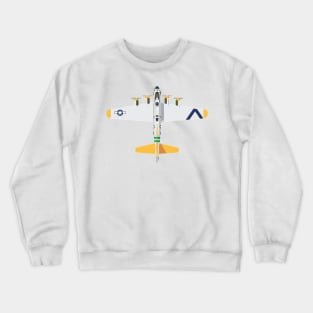 B17 2D plane Crewneck Sweatshirt